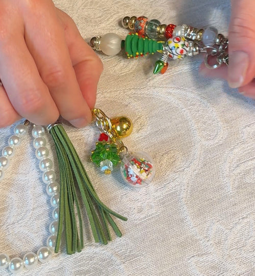Christmas Bag Charms (Vintage) ~ SOLD OUT RESTOCK SOON