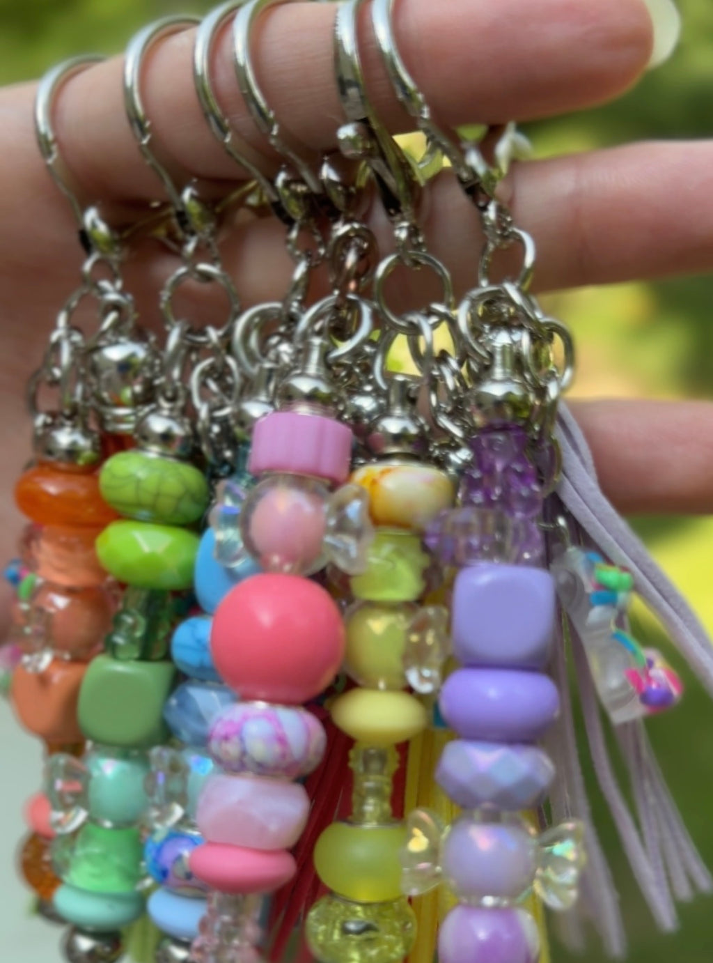 The Petite Pastel Candy Bag Charm