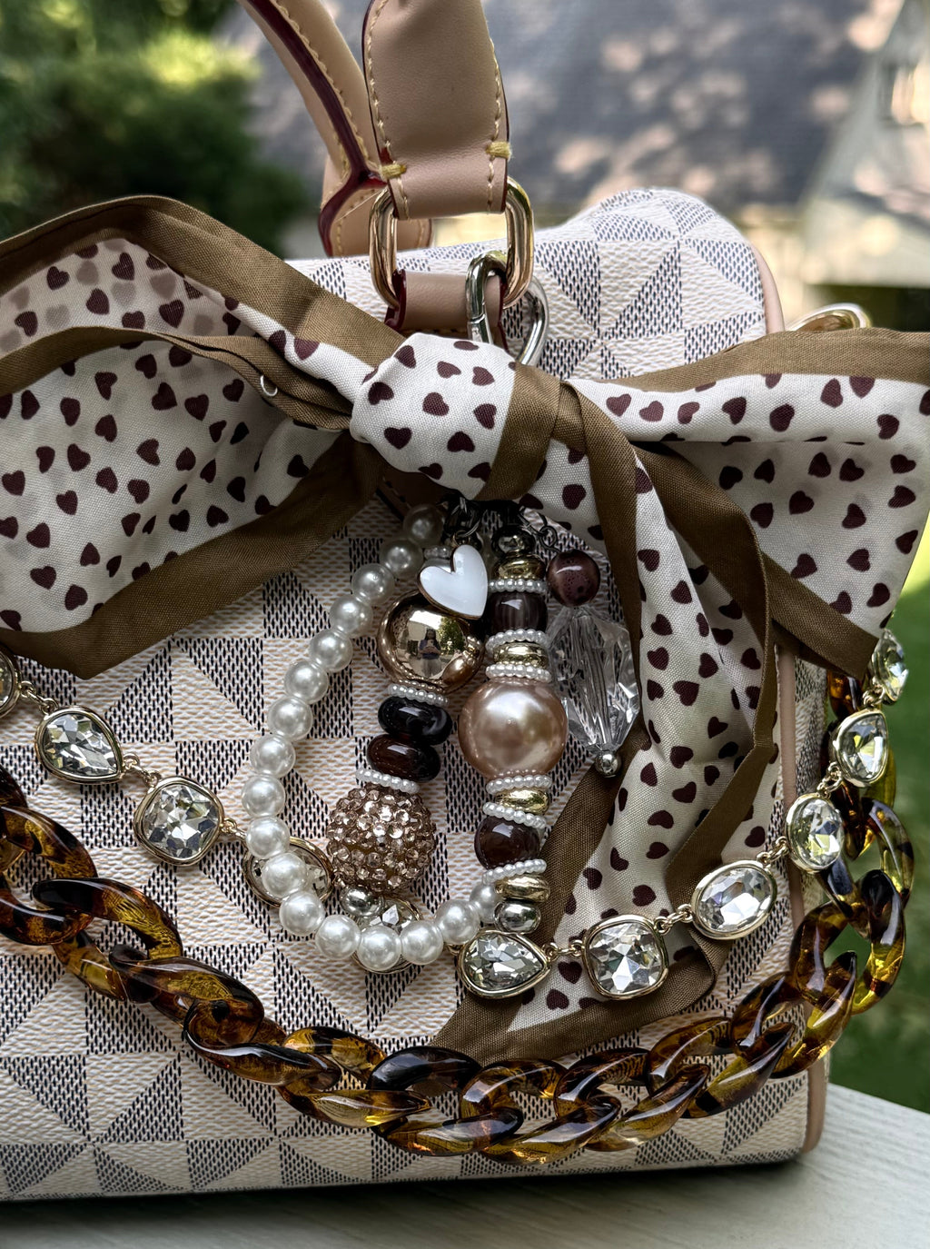 Talk bougie to me bag charm