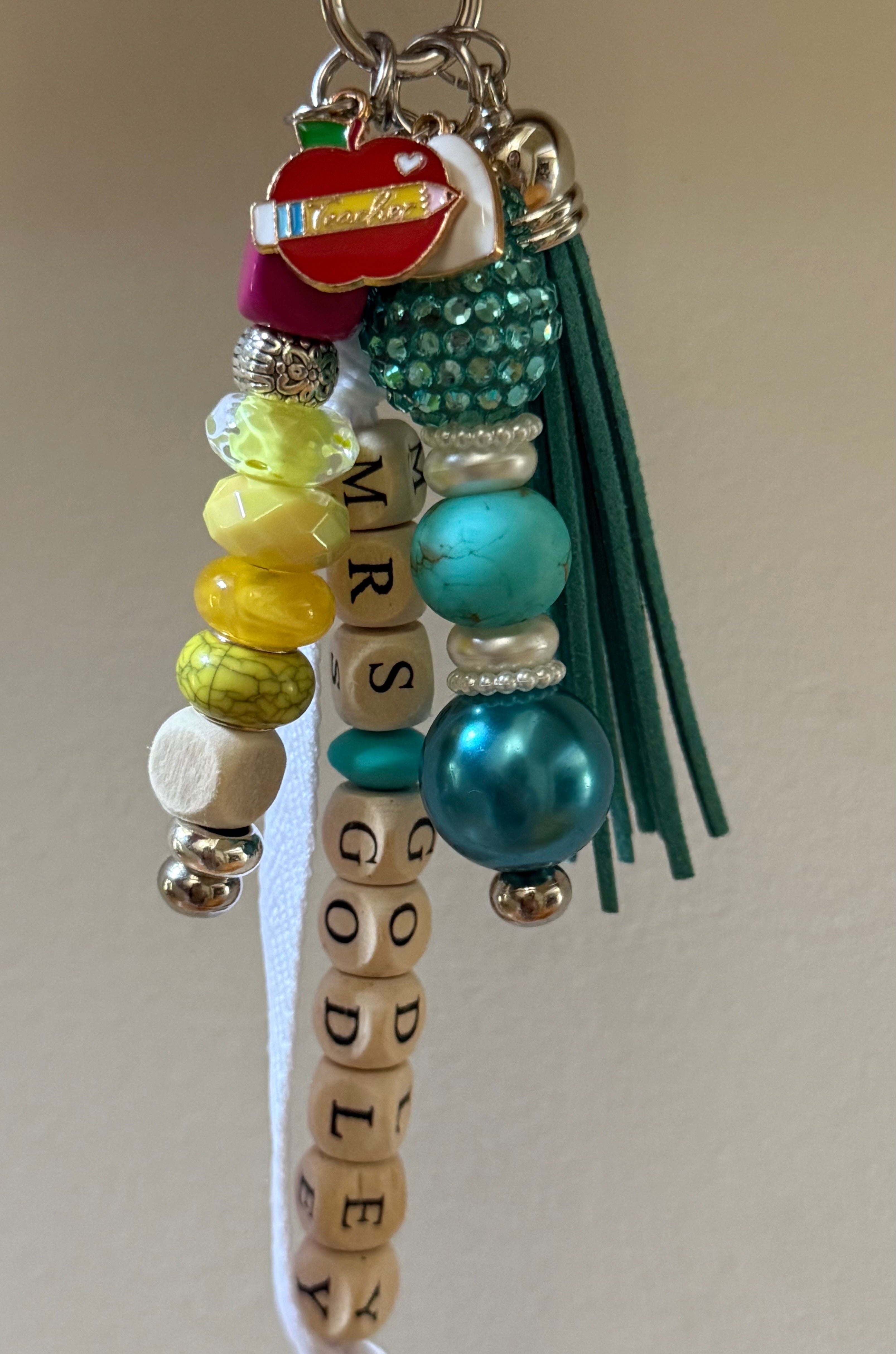 The Teacher Bag Charm