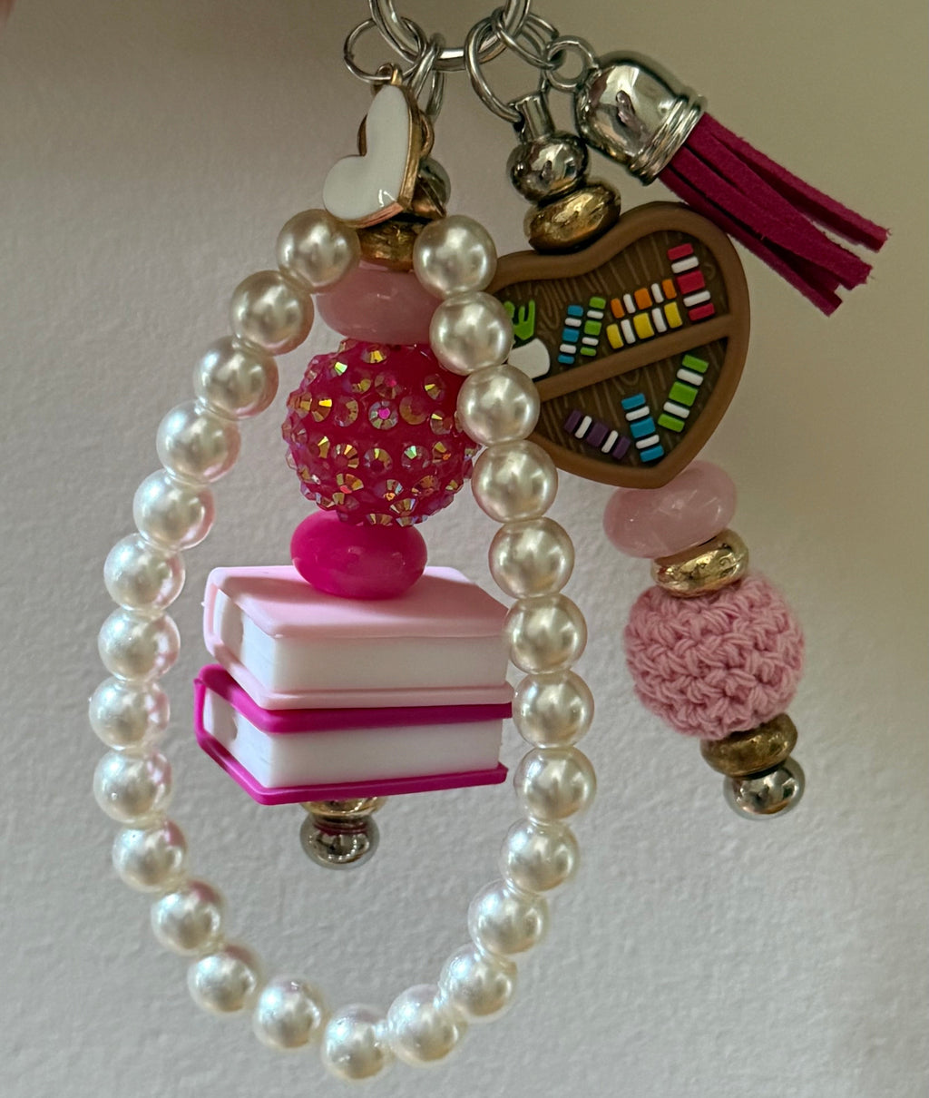 Bookish Babe Bag Charm