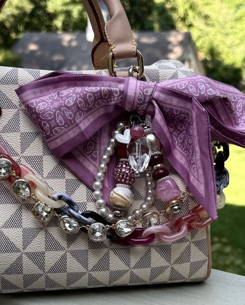 Talk bougie to me bag charm