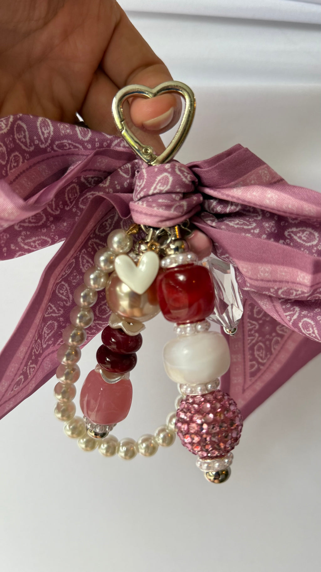 Talk bougie to me bag charm
