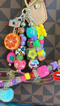 Y2K BAG CHARM & CHAIN BUNDLE