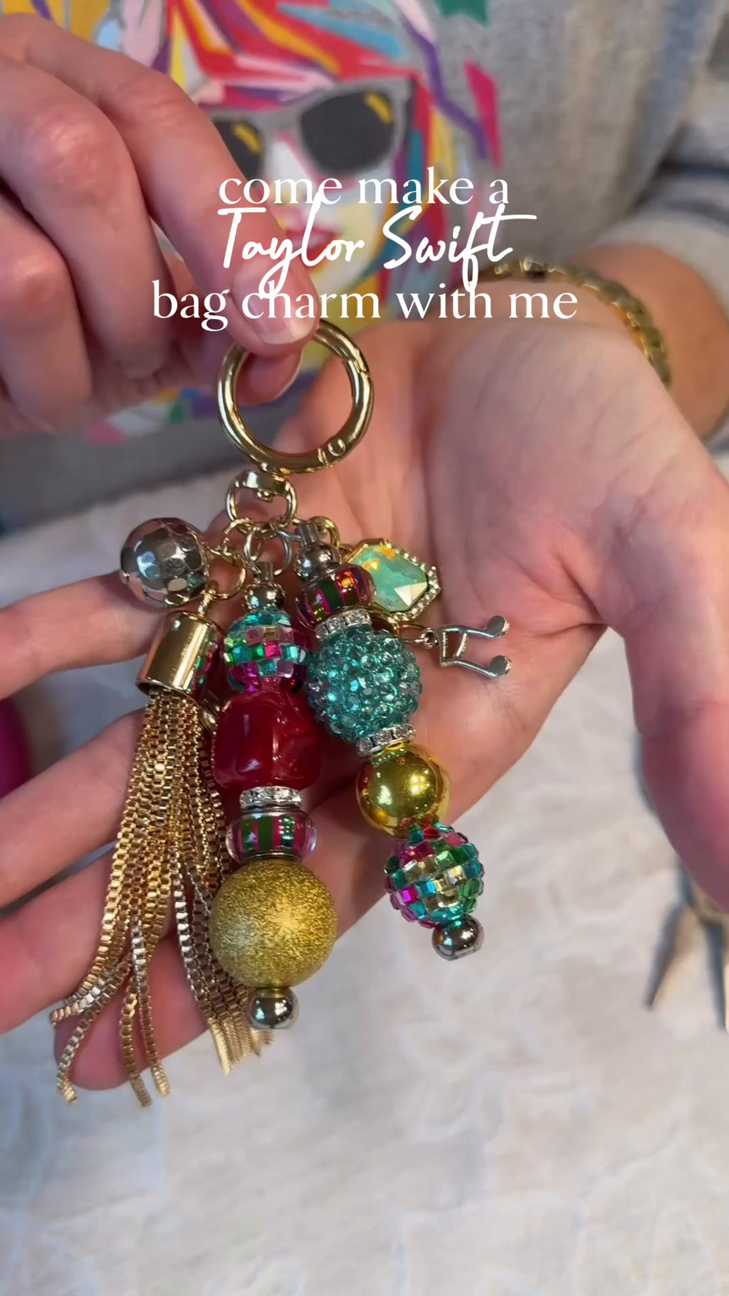 Encore Era Taylor Swift Bag Charm