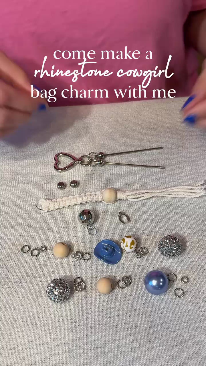 The Rhinestone Cowgirl Bag Charm