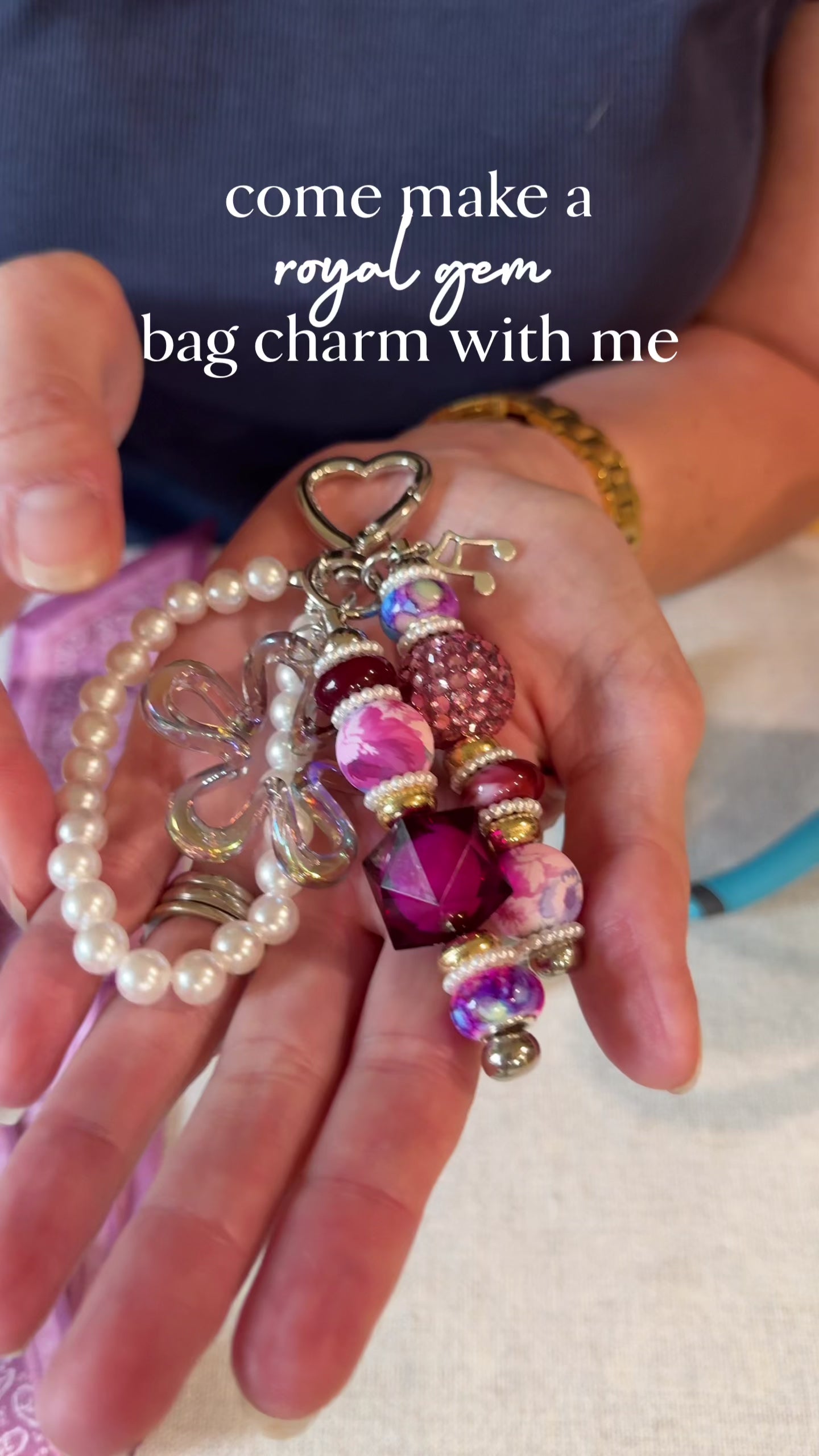 The Royal Gem Bag Charm