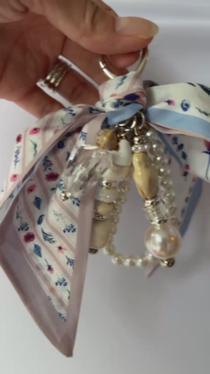 Talk bougie to me bag charm
