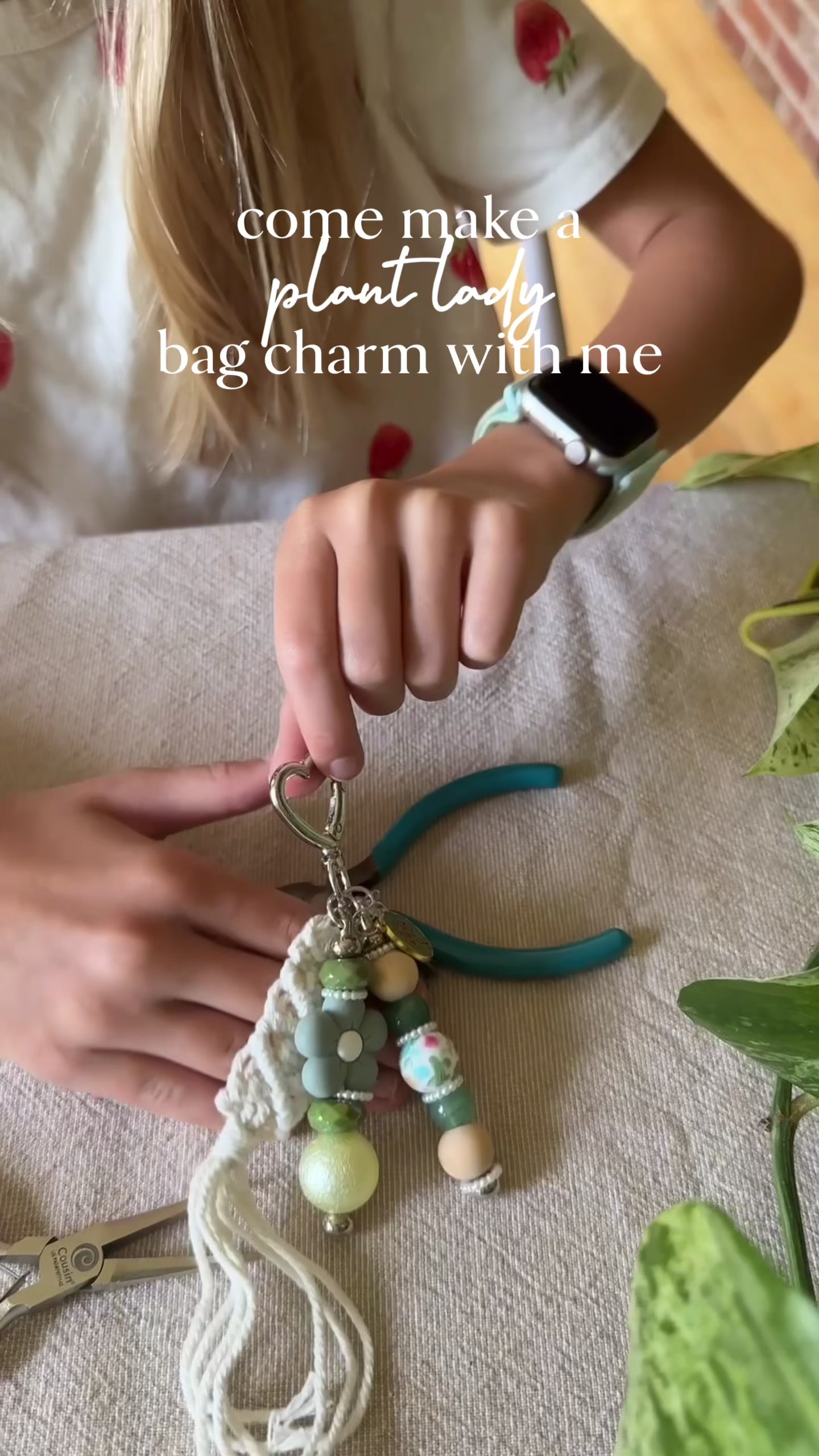 The Plant Lady Bag Charm